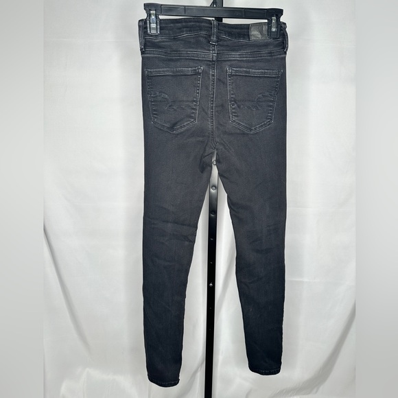 🦅 American Eagle Next Level High Rise Jeggings Size 0 Regular - Picture 2 of 5